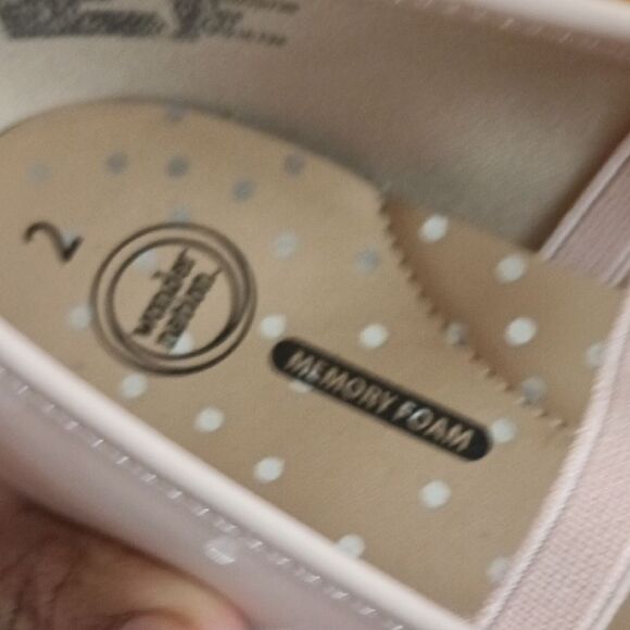 Wonder Nation Pink Dress Shoes with Bow Detail Sz 2 - Picture 7 of 7